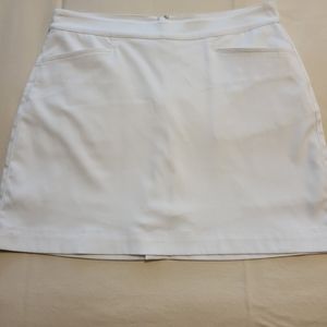 Grand Slam women's golf skort. White. Size 6